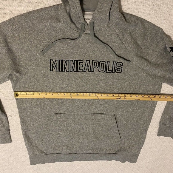 Under Armour Pullover Hoodie Mens Size Large Cold Gear GrayMinneapolis - Picture 8 of 15